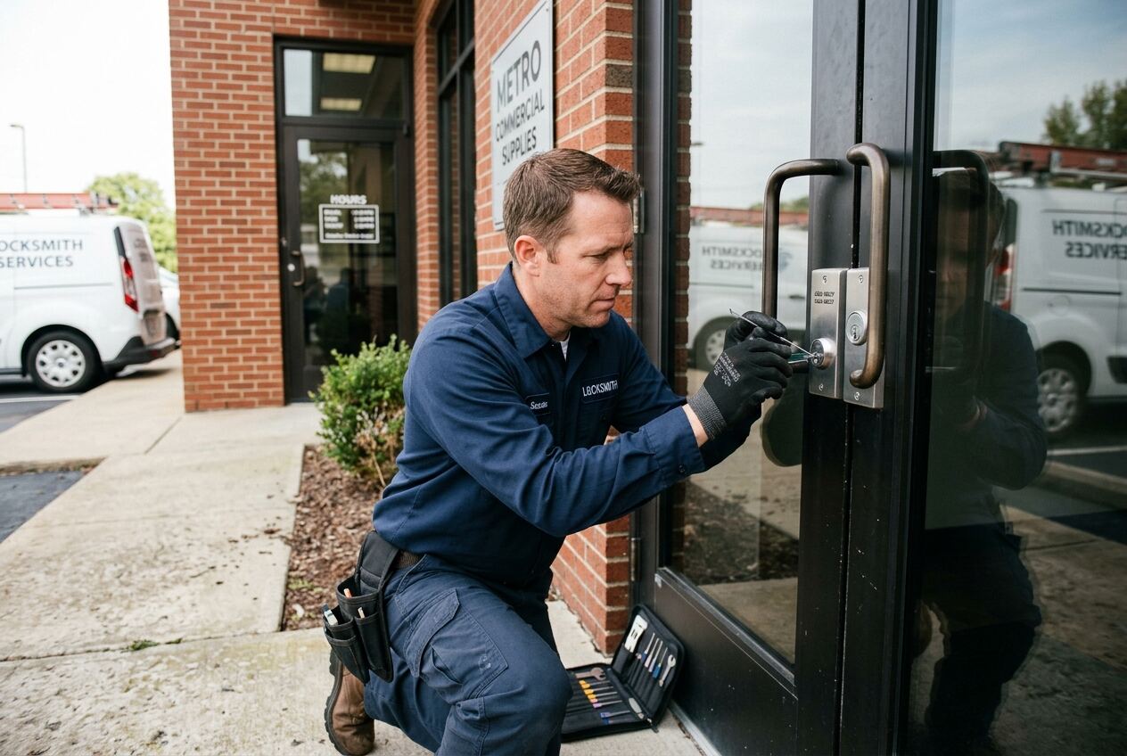 Commercial Lockout service